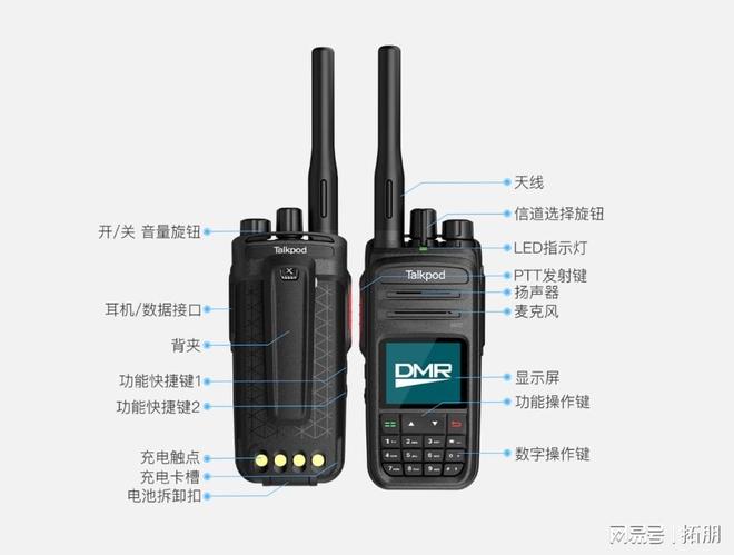 农场劳作指挥的得力伙伴拓朋D57数字对讲机：