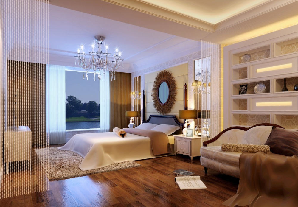 卧室窗帘颜色的搭配技巧地毯和窗帘的搭配颜色(图1)